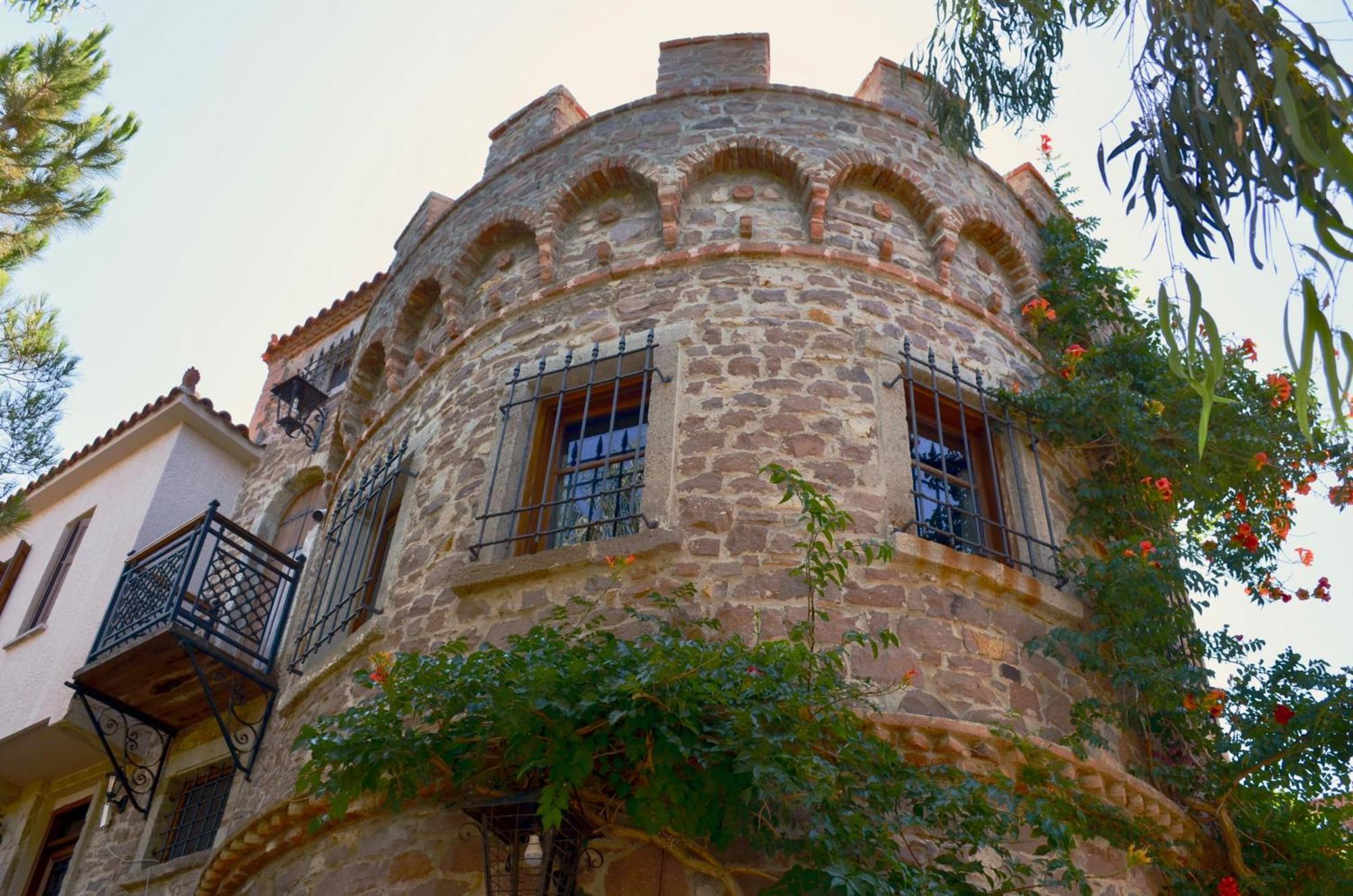 Lesvos Tower House Komninos Sígrion Exterior foto